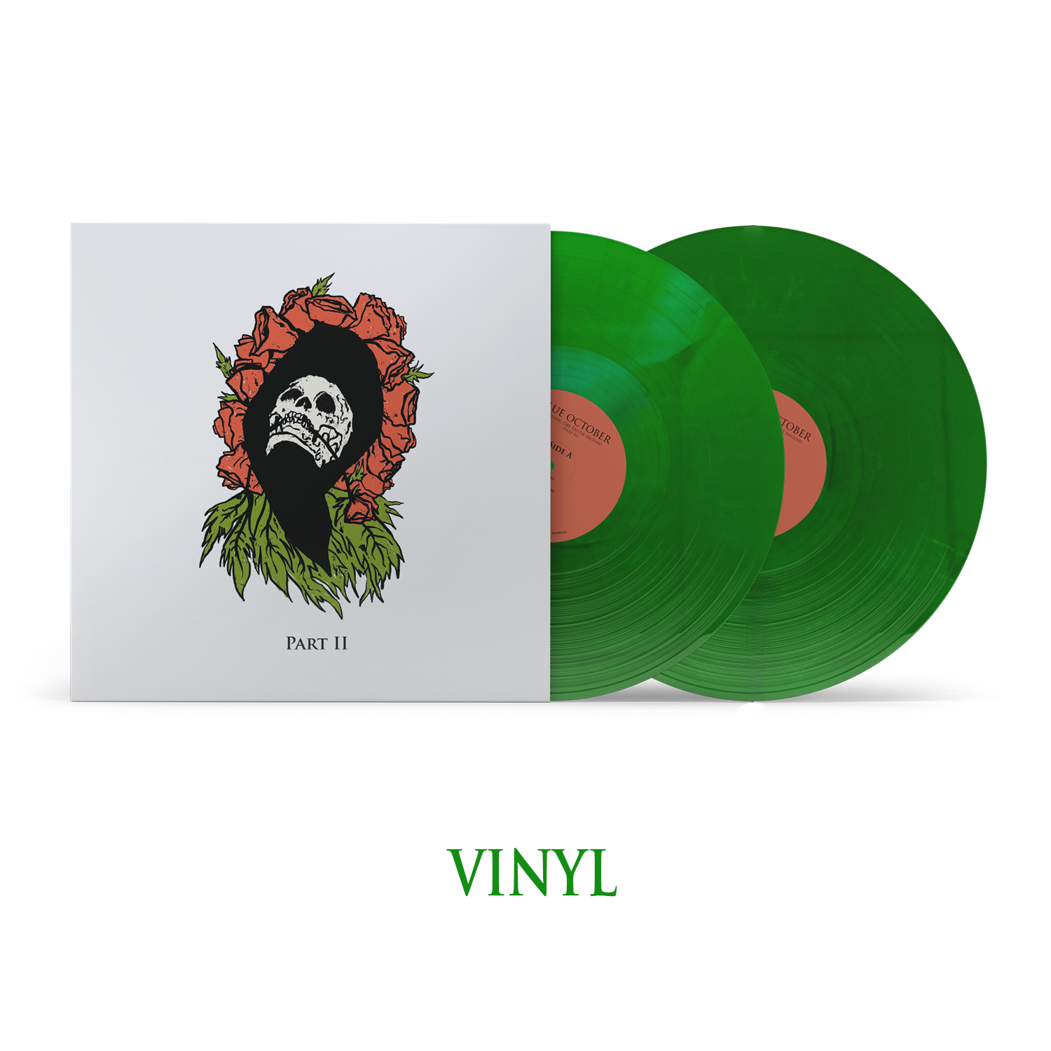 Blue October - Spinning The Truth Around (Part II) Translucent Green Vinyl